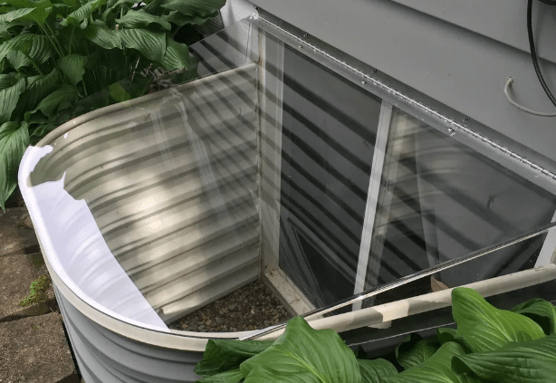 clear well cover