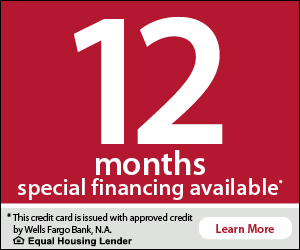 Wells Fargo 12 months financing
